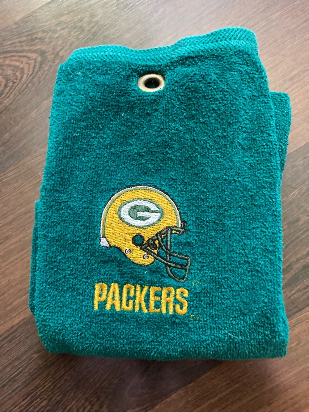 Green Bay Packers Wisconsin Golf Towel - Sports Towel Frolf NFL Made in USA